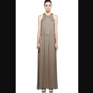 A.L.C. Annaleigh Maxi Dress Sleeveless Long Sage Green USA Size XS